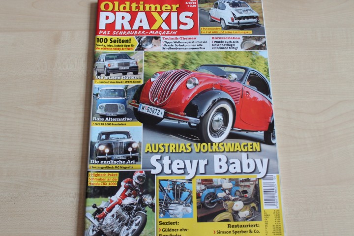 Deckblatt Oldtimer Praxis (04/2013)